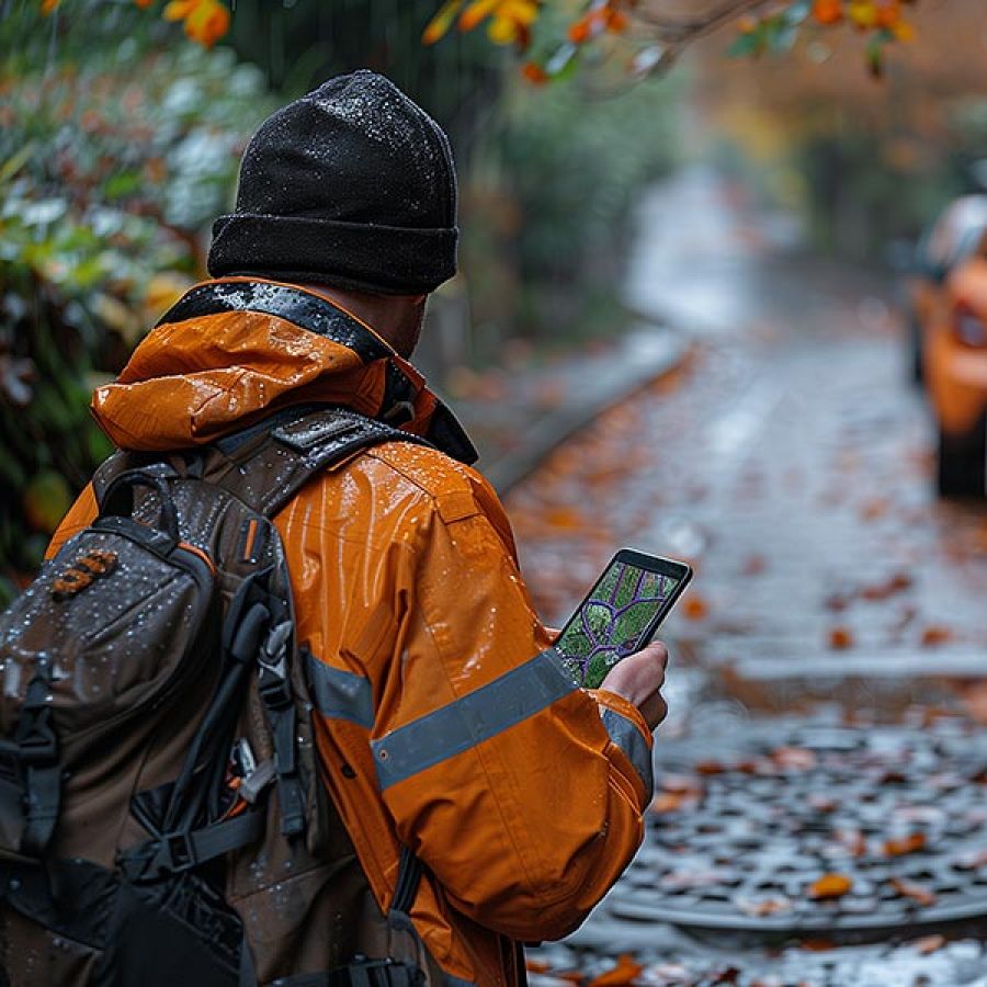 CartoFalco : Notifier, sur le terrain, que le piège à matériaux présent à l’entrée d’une buse est à nettoyer en urgence